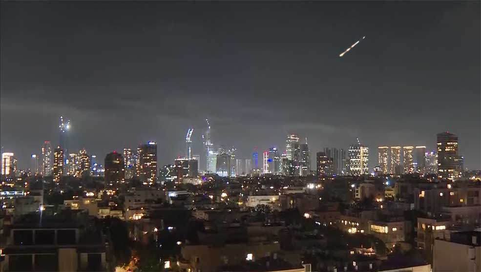 Iran Launches Missile Attack on Israel