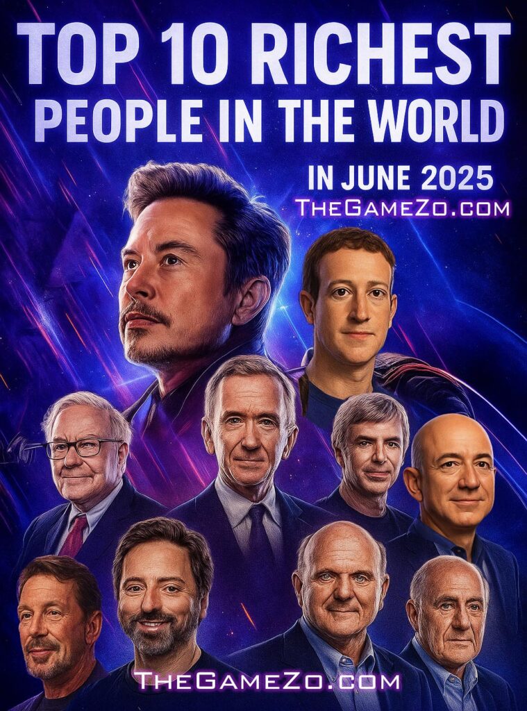 Top 10 Richest People 2025